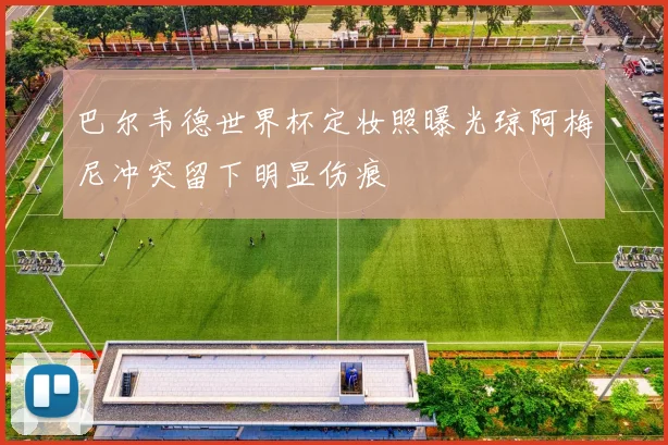 巴尔韦德世界杯定妆照曝光琼阿梅尼冲突留下明显伤痕