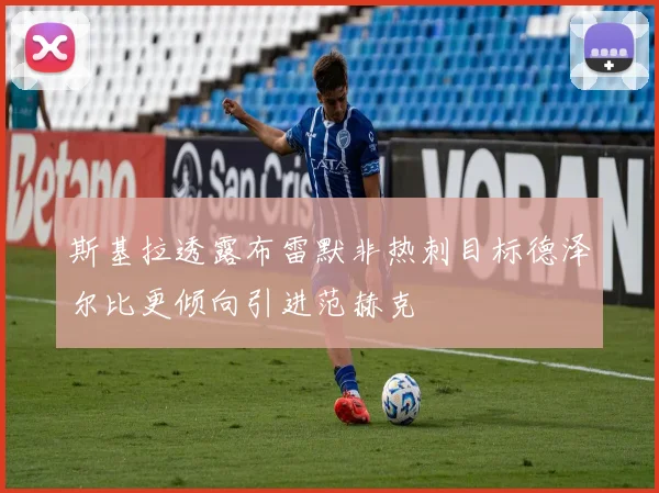斯基拉透露布雷默非热刺目标德泽尔比更倾向引进范赫克